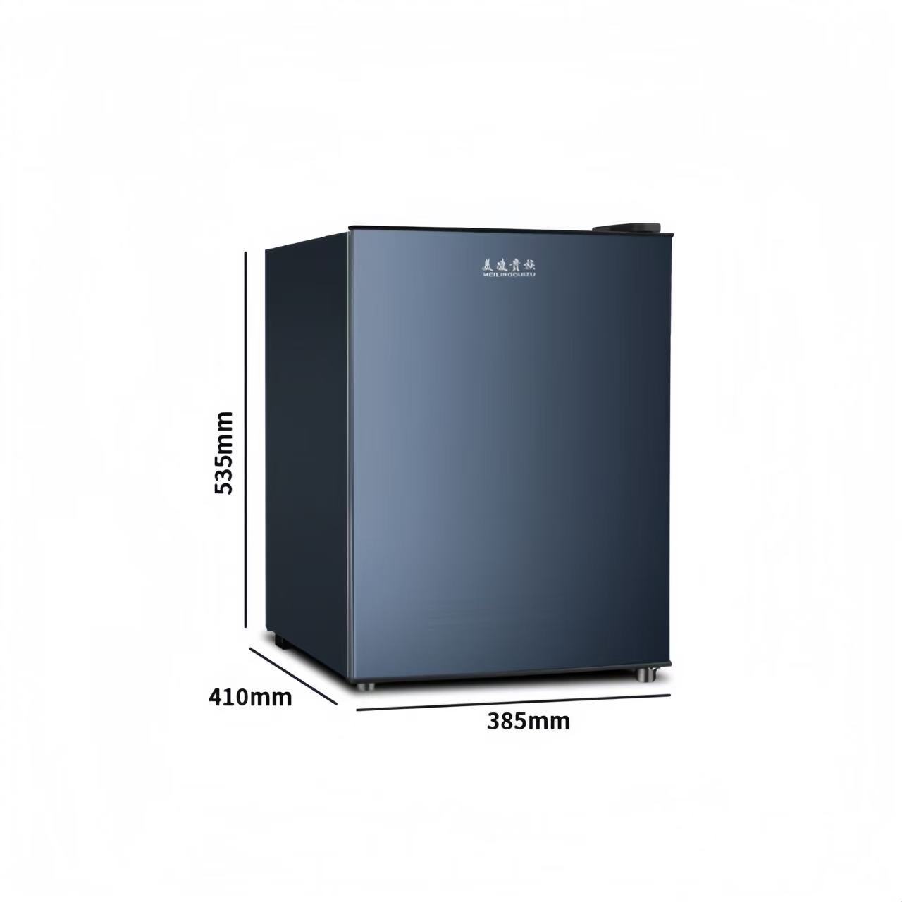 Meiling Mini Refrigerator Household Small Dormitory Mini Energy Saving Large Capacity Power Saving Single Door Hotel Room Refrigerated Refrigerator