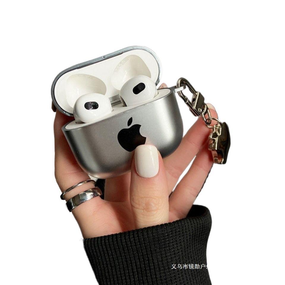 [Free Shipping Wholesale and Retail] // Apple Matte Silver Bluetooth Headset Protective Case Soft Third Generation Anti-Fall Cover Free Shipping