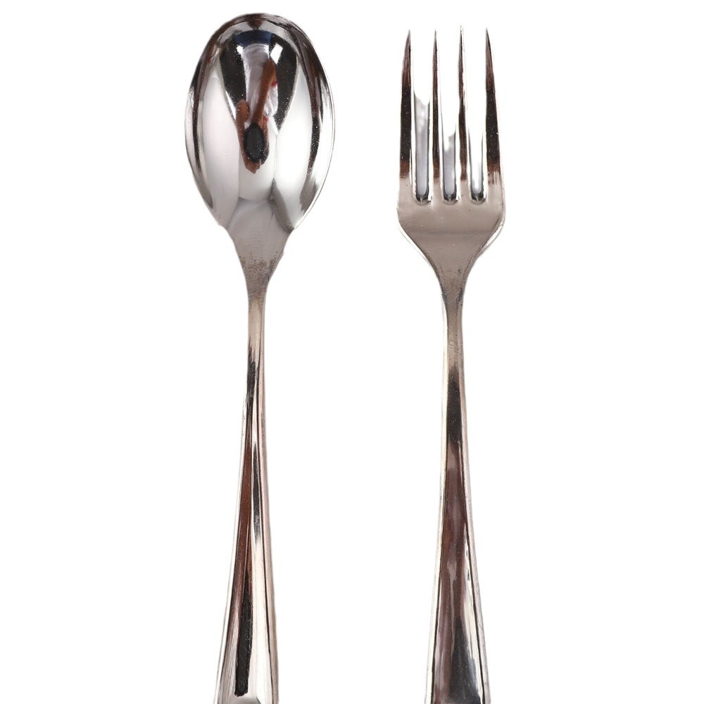 Disposable ps Plastic Cake Plating Fork Spoon Mini Dessert Fork Spoon Pudding Spoon Mooncake Fork Silver