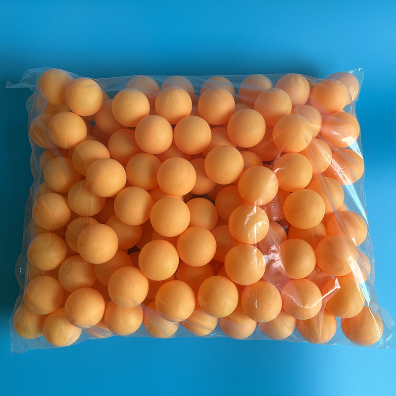 Frosted Colorful Table Tennis 40Mmpp Seamless Ball Activity Game Playground Spray Ball Machine Family Lottery DIY Ball