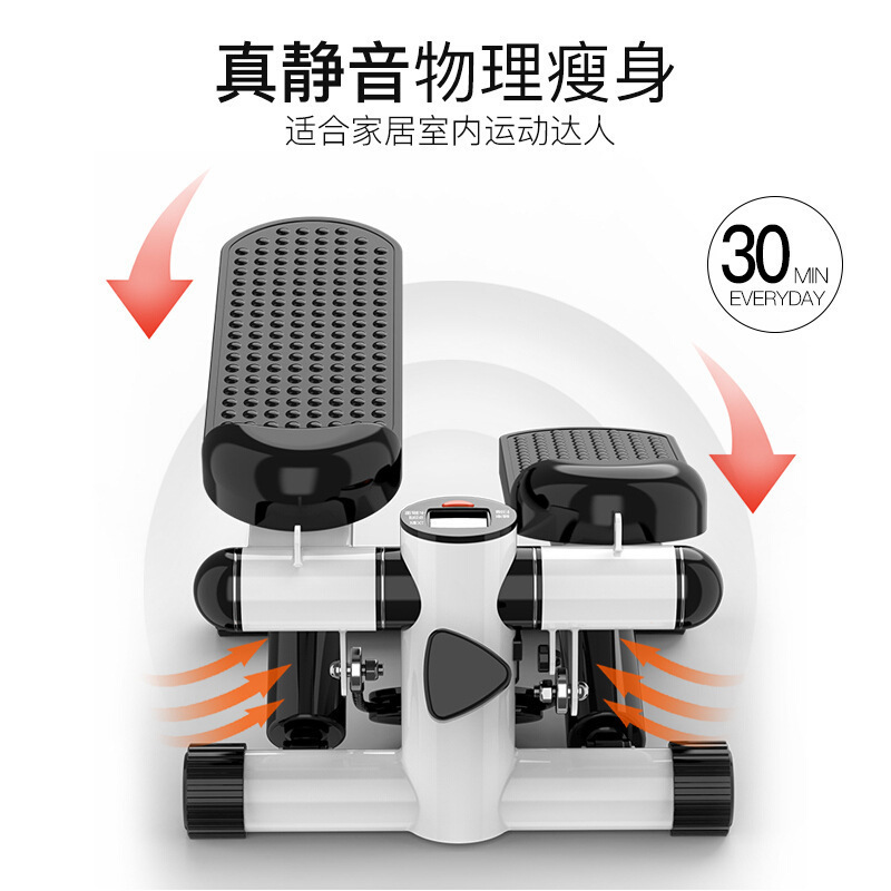 Stepper Machine for Home Use, Silent Weight Loss Device for Women, Exercise Fitness Equipment, Small Leg Slimming Machine, Stationary Climbing Foot Pedal Machine