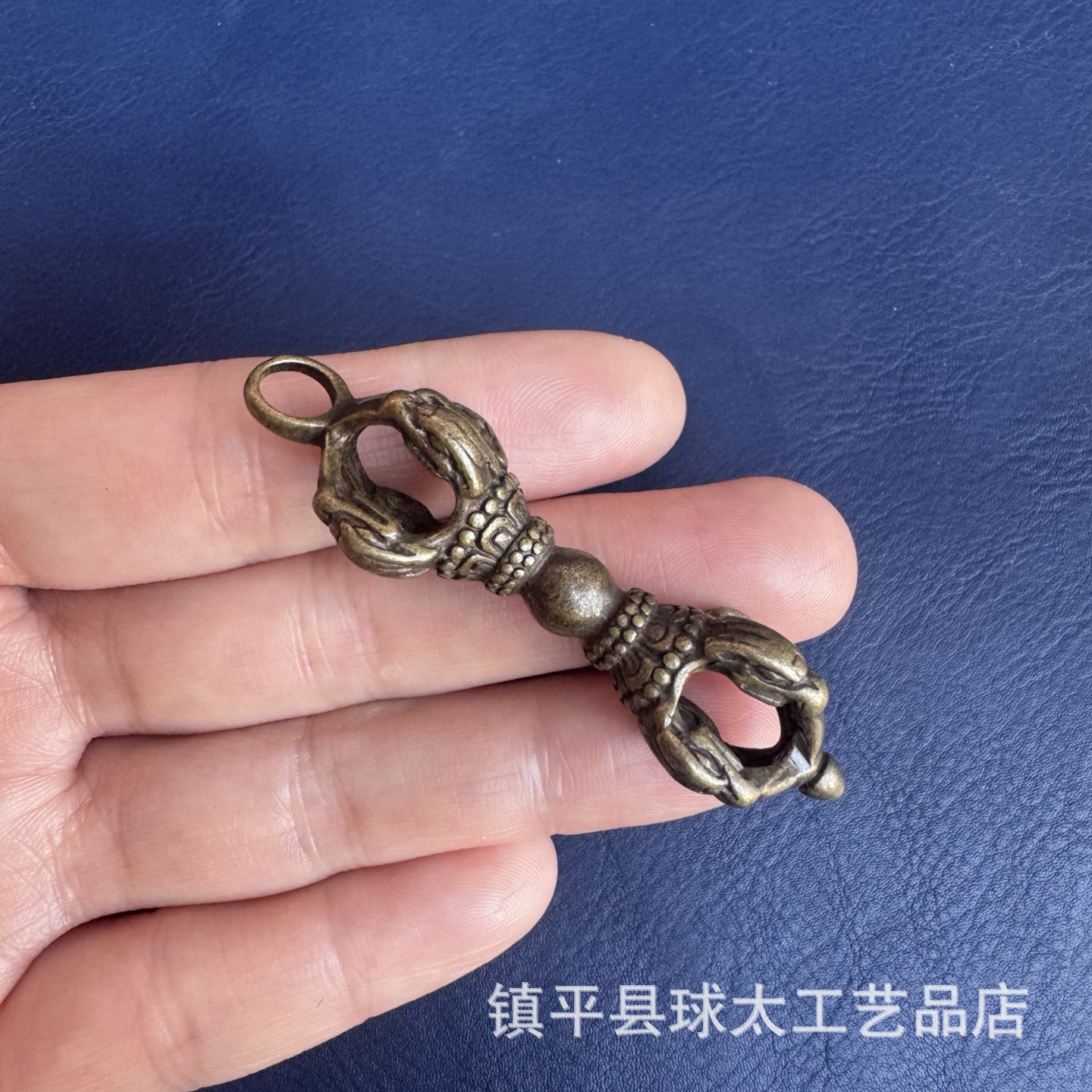 Латунная подвеска ваджра пестик Тибет