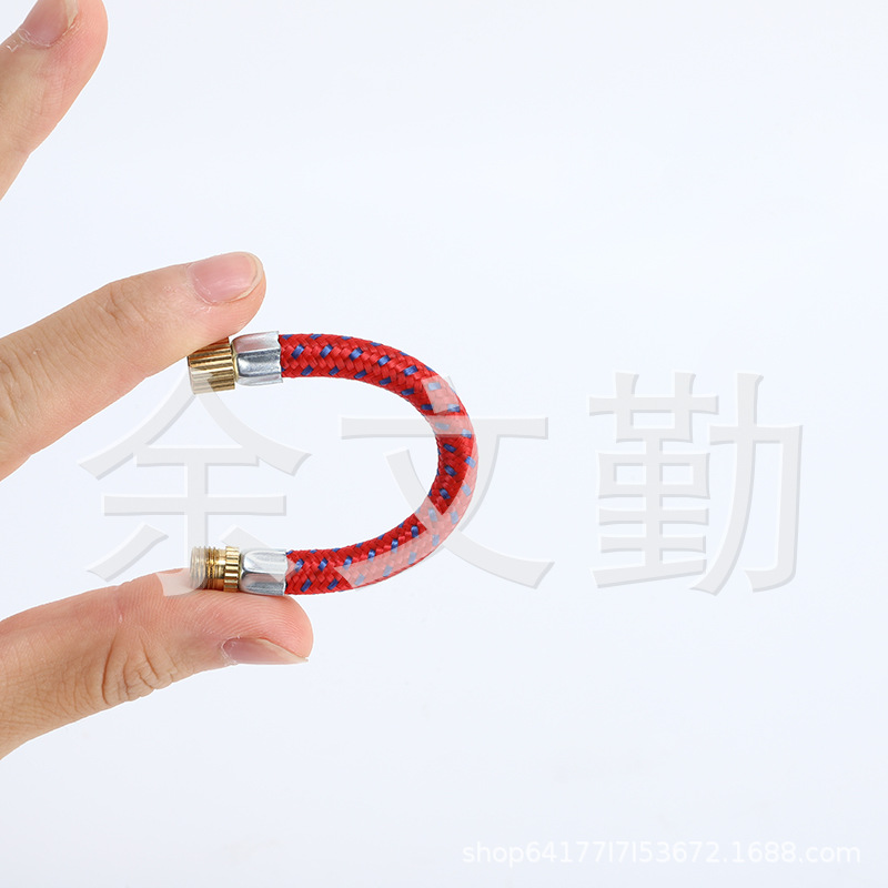 Air Inflator Extension Tube Inflator Fittings Hose Inflation Connecting Tube Inflation Tube Small Gas Belt Copper Head Air Belt