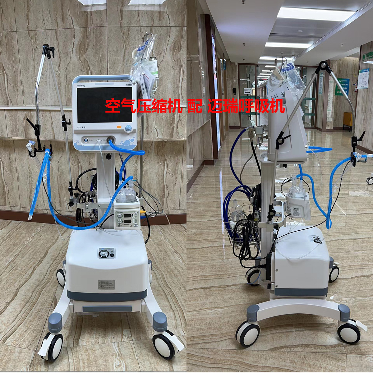 Ventilator-Specific Oil-Free Silent Air Compressor Precision Vacuum Pump New 220V Laboratory Hospital Matching