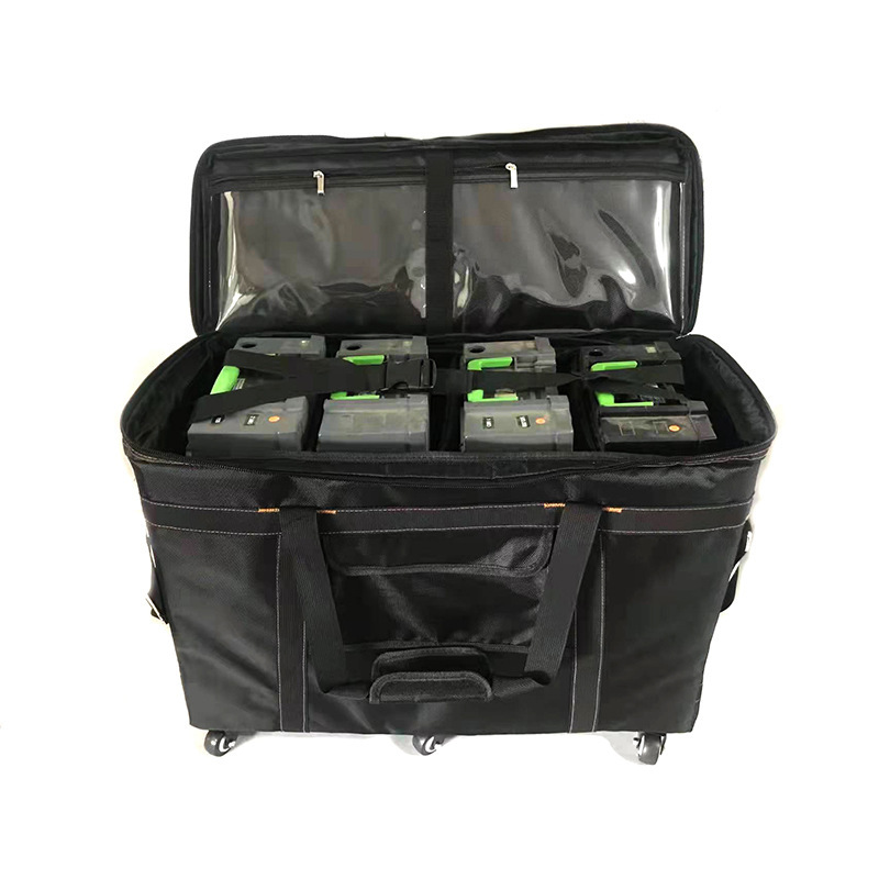 Atm Cash Deposit Bag, Bank Cash Box, 2 Cash Boxes, 4 Cash Boxes, Oxford Cloth Large Capacity Bottom Cash Box Bag with Rollers