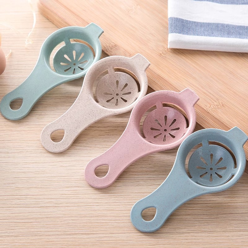 Wheat egg white separator egg filter egg separator kitchen complementary food baking egg yolk protein separation tool