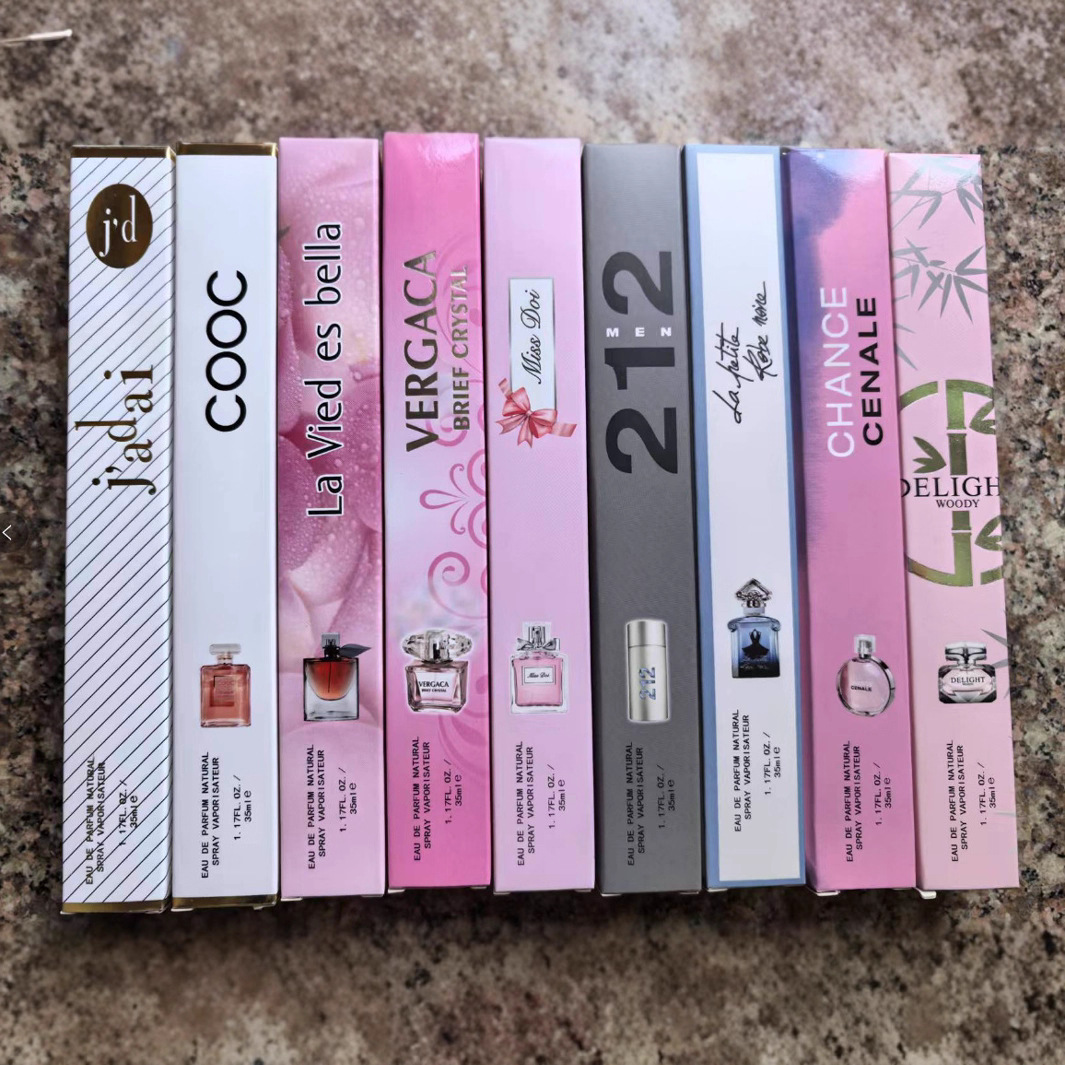 Glass Test Tube Perfume 35ml, Designer Fragrance Sample Perfume 35ml, Minimum Order Quantity of One Bottle, Perfumes in Stock