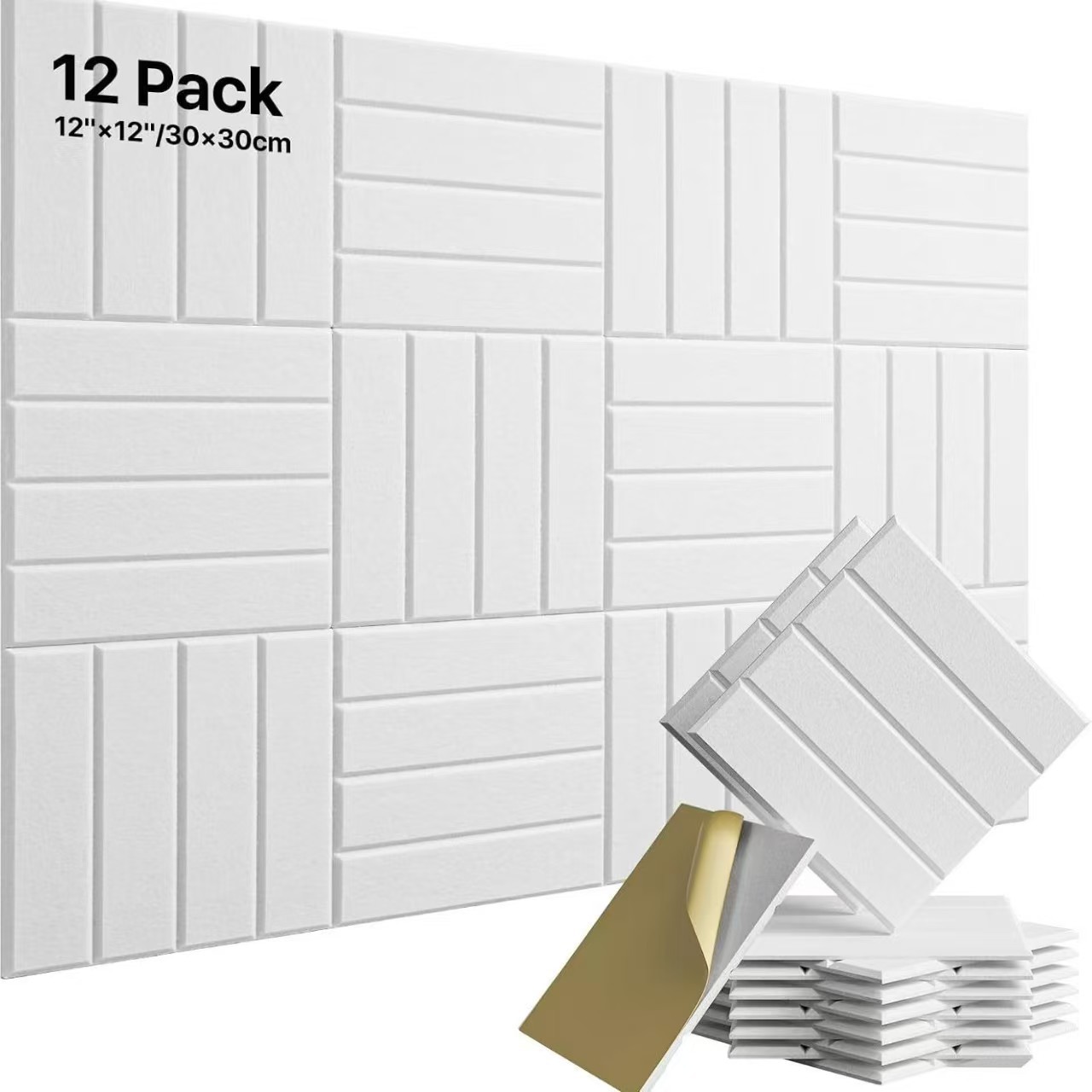 Панели из полиэфирного волокна для звукопоглощения Декор стен в помещении Пробковая доска Школа Детский сад Фортепианная комната Самоклеящиеся звукоизоляционные панели