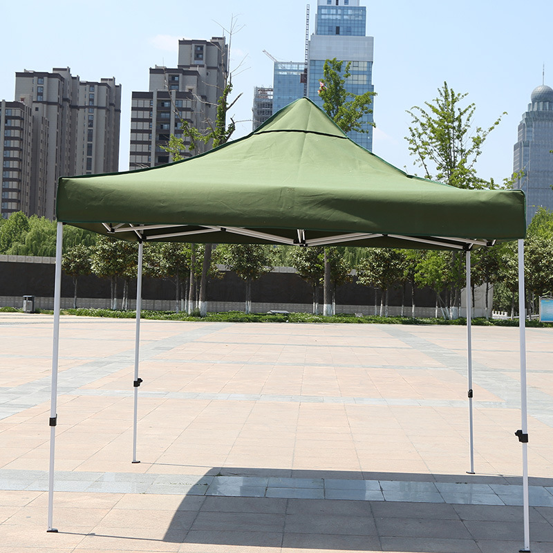 Factory wholesale outdoor thickened advertising folding exhibition tent umbrella top cloth Four Corners rain cloth shade cloth free shipping