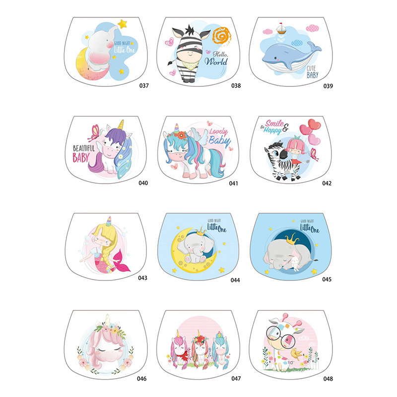 Kindergarten Baby Pure Cotton Sweat Towel Pad Sling Large and Medium Size Boys and Girls Kindergarten Sweat Towel Gauze Sweat Towel