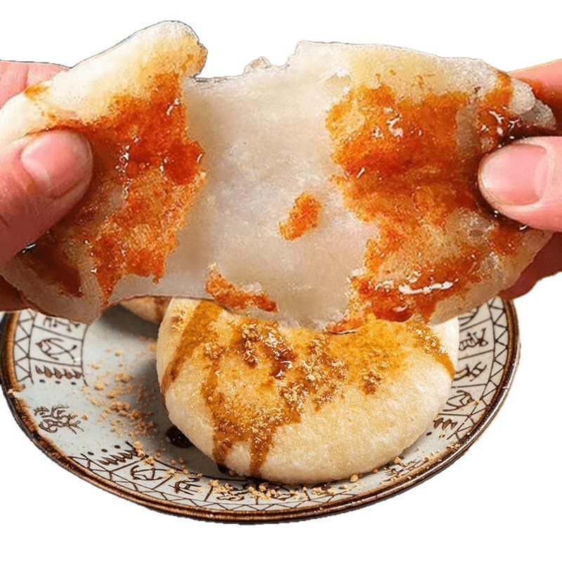 Pure Glutinous Rice Handmade Semi-Finished Brown Sugar Glutinous Rice Cakes, Hunan and Guizhou Specialty Glutinous Rice Cakes, Individually Packaged Rice Cakes