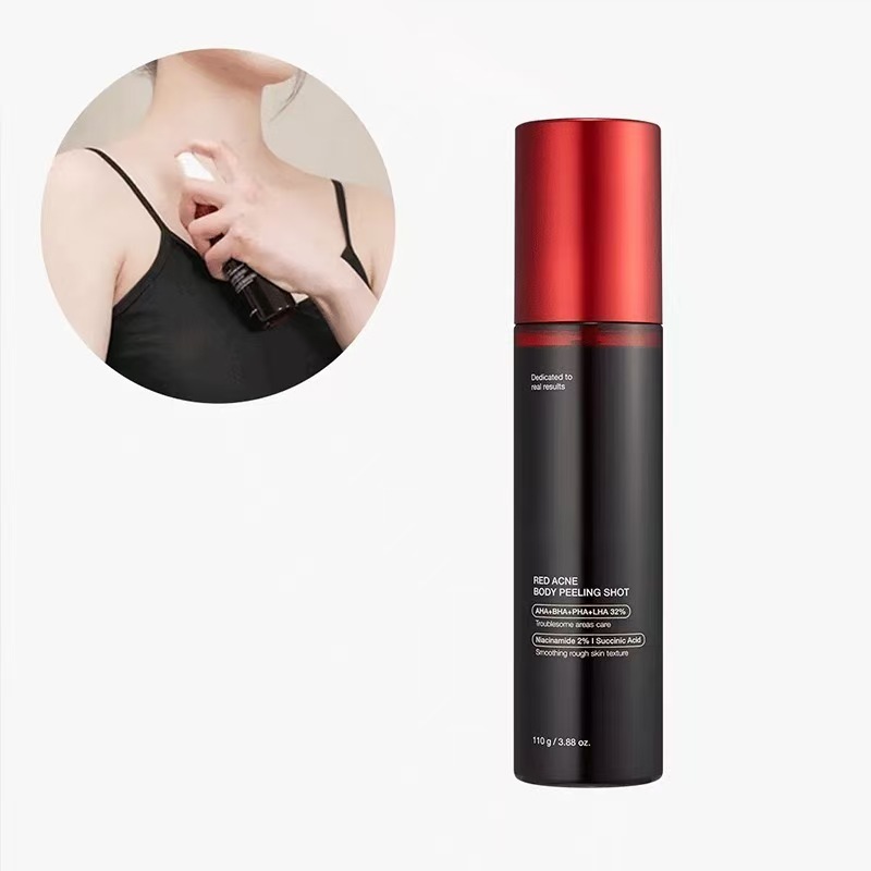 Cross-Border Popular Exfoliating Essence Moisturizing, Nourishing, Refreshing and Soft Body Care Spray in Full English