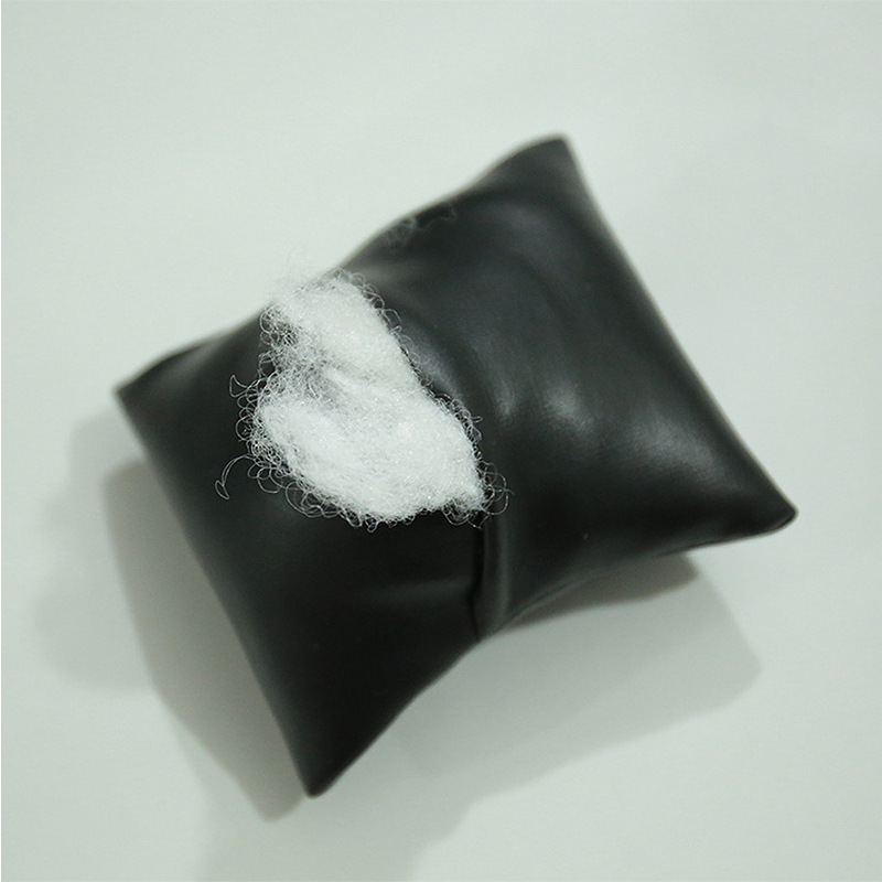 Manufacturer Wholesale High-End Watch Pu Leather Pillow Leather Bracelet Watch Pillow Jewelry Display Watch Case Pillow