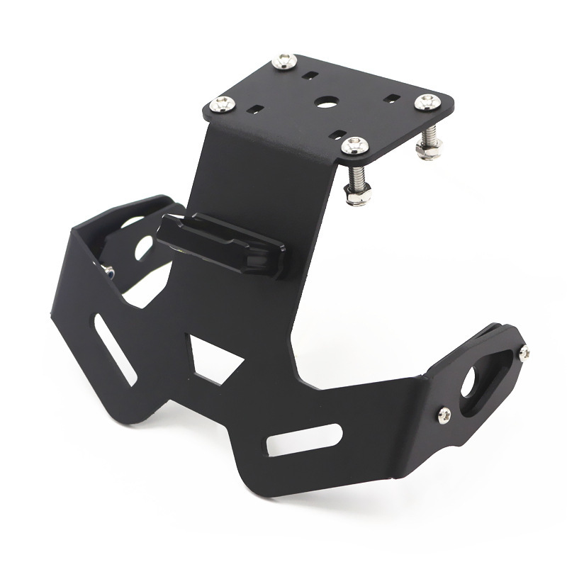 Suitable for Motorcycle Yamaha Mt-15 2017-2021 Modified Rear Tail Bracket with Light License Plate Holder License Plate Holder
