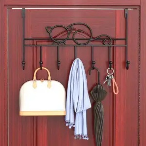 [Low Price Impulse] Door Hook Nail-Free Door Clothes Hanger Free of Installation Door Back Mount Factory Supply