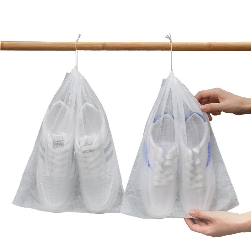 Shoe Drying Anti-Yellowing Bag, Canvas Storage Bag, Dustproof Shoe Cover, Non-Woven Shoe Drying Bag, Breathable Drying Bag