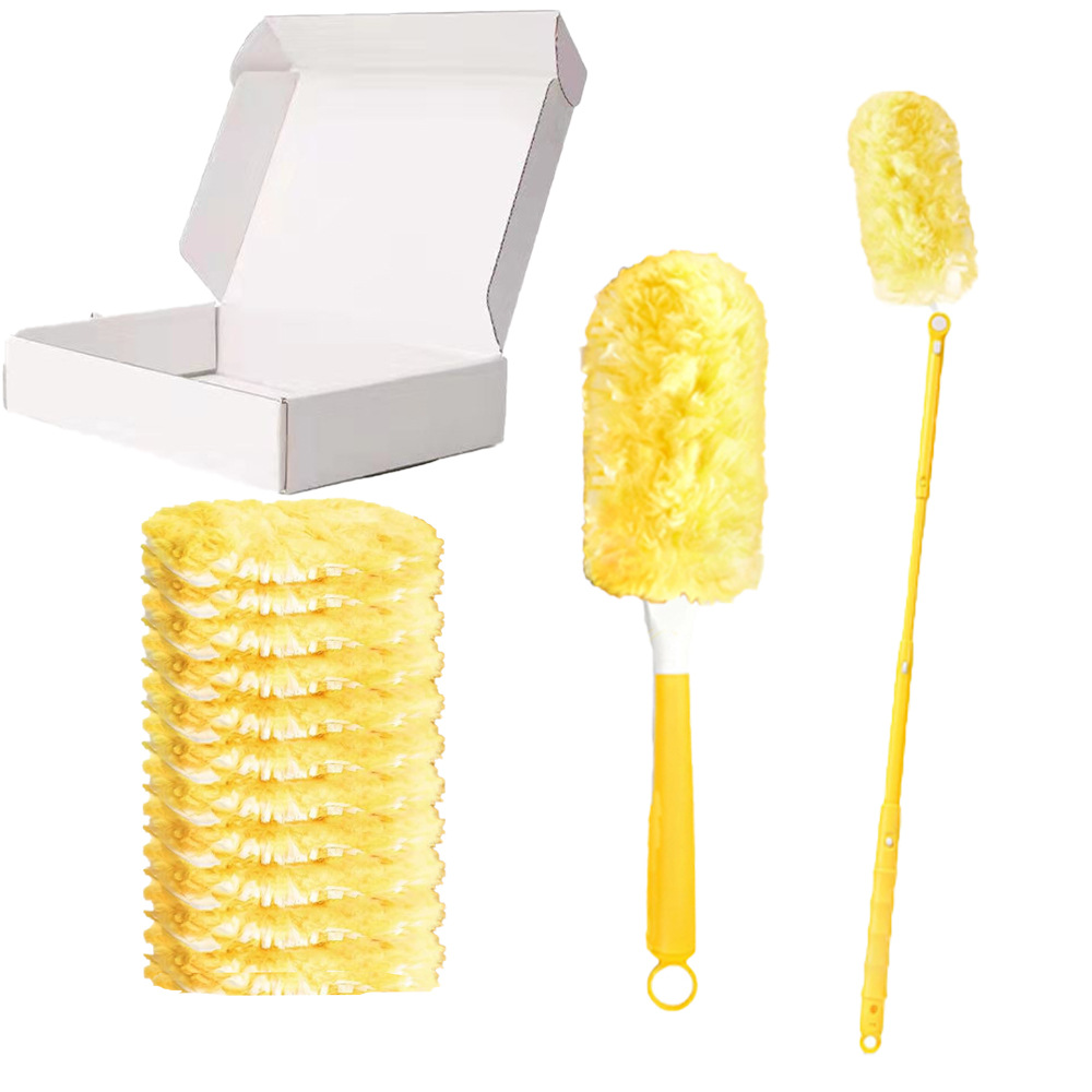 Disposable Electrostatic Dust Duster Desktop Living Room Cleaning Manufacturer Direct Sales Customizable Combination Vacuum Color Box Packaging
