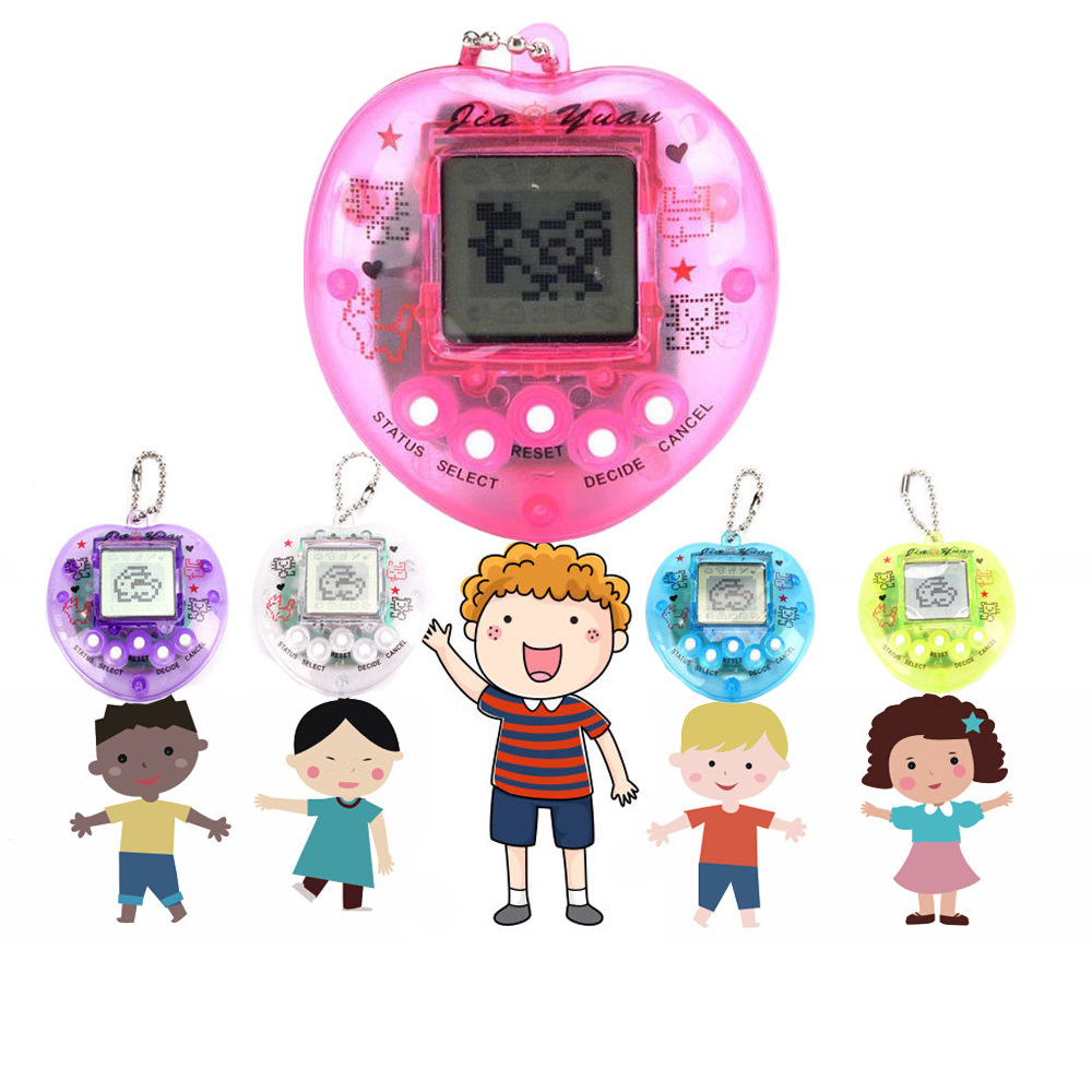 Электронная игровая машина для ухода за виртуальными питомцами, новая кросс-бодерная игра с 80 запоминающимися играми