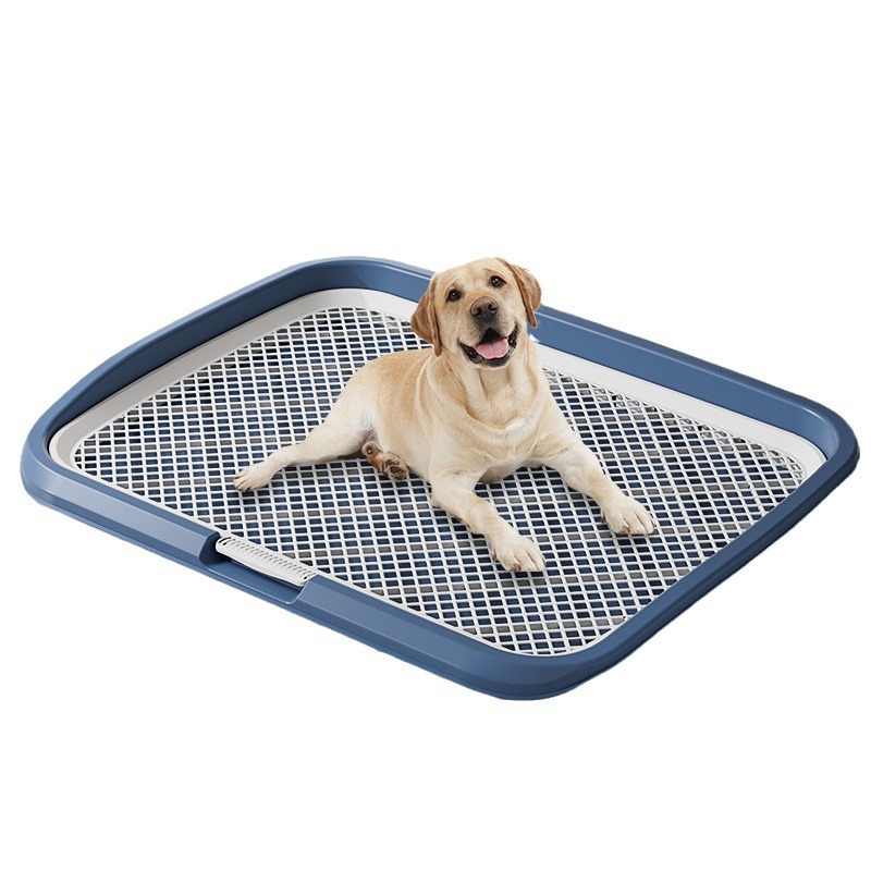 Large Dog Toilet with High Fence for Small, Medium, and Large Dogs, Anti-Splash Design