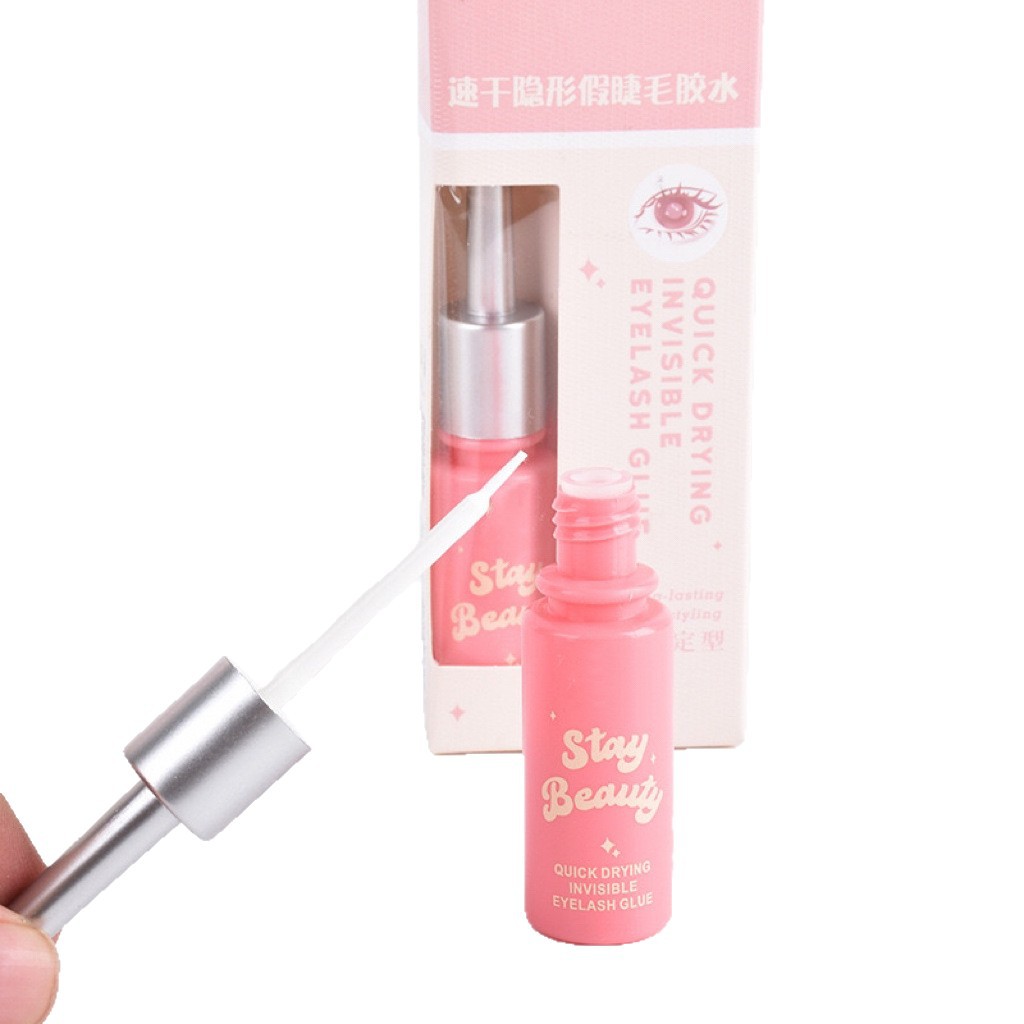 Nice Xixi False Eyelash Glue Manufacturer Wholesale Large-Capacity Eyelash Glue Quick-Drying, Traceless, Comfortable and Natural