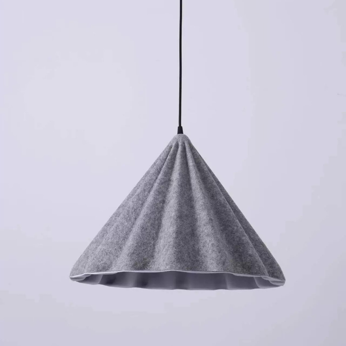 Zhongshan Factory Exhibition Hall Danish Designer Nordic Minimalist Present Exhibition Restaurant Office Creative Pumpkin Semicircle Sound-Absorbing Wool