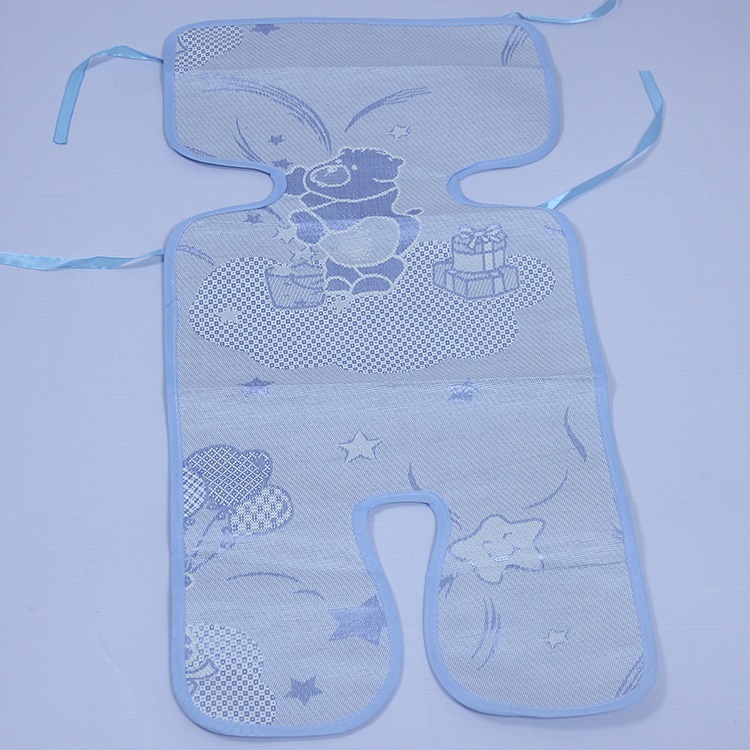 Baby stroller mat baby stroller mat five-point push mat children's stroller ice silk mat