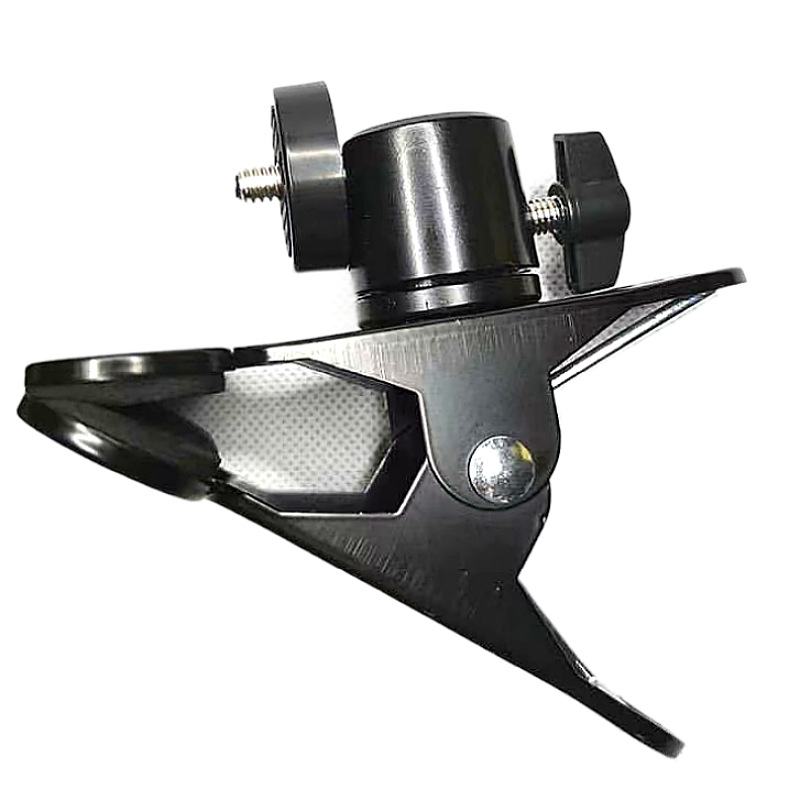 Universal small pan-tilt powerful clip spherical Pan-Tilt fill light photographic equipment accessories die-casting small pan-tilt