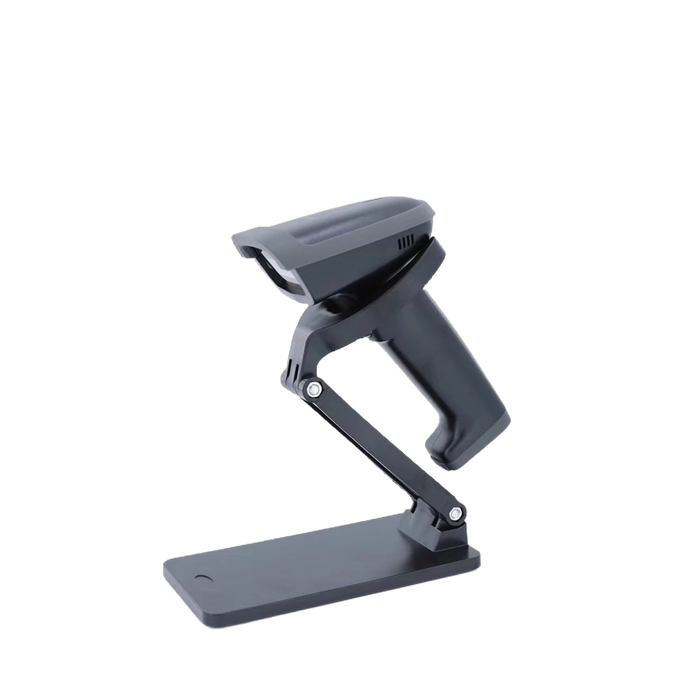 Scanning gun universal multi-angle foldable bracket barcode gun base scanner bracket scanner fixed bracket