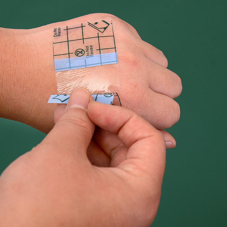 Pu Film Waterproof Patch Blank Patch Three-Volt Patch Foot Patch Acupoint Patch Navel Patch Pu Film Transparent Waterproof Bath Patch