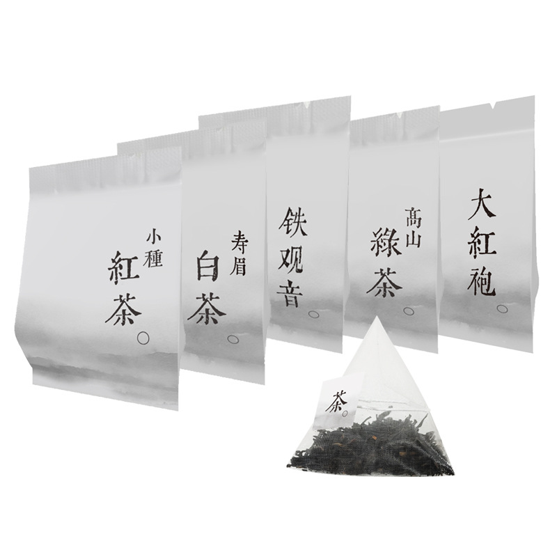 All Seasons Zhengshan Small Black Tea Hotel White Tea Tieguanyin Dahongpao Green Tea Teabag Original Leaf Tea Bag