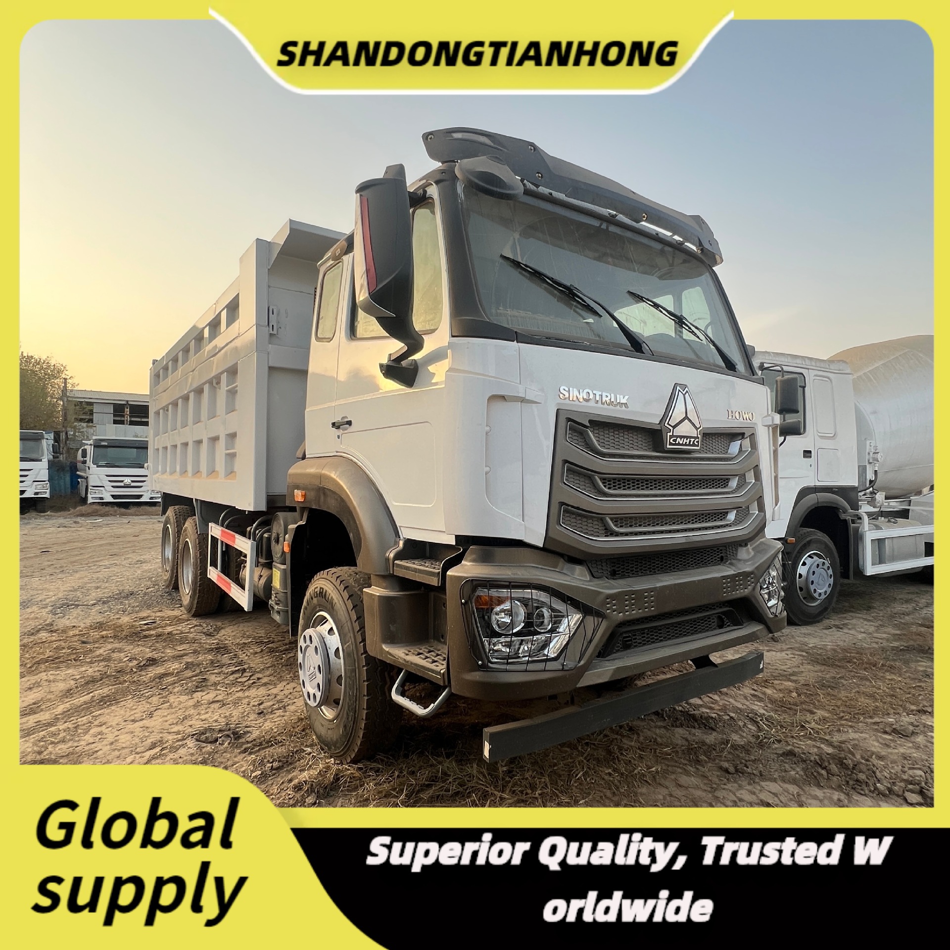Прямые продажи производителя, экспорт тяжелых грузовиков Howo, тракторов, самосвалов