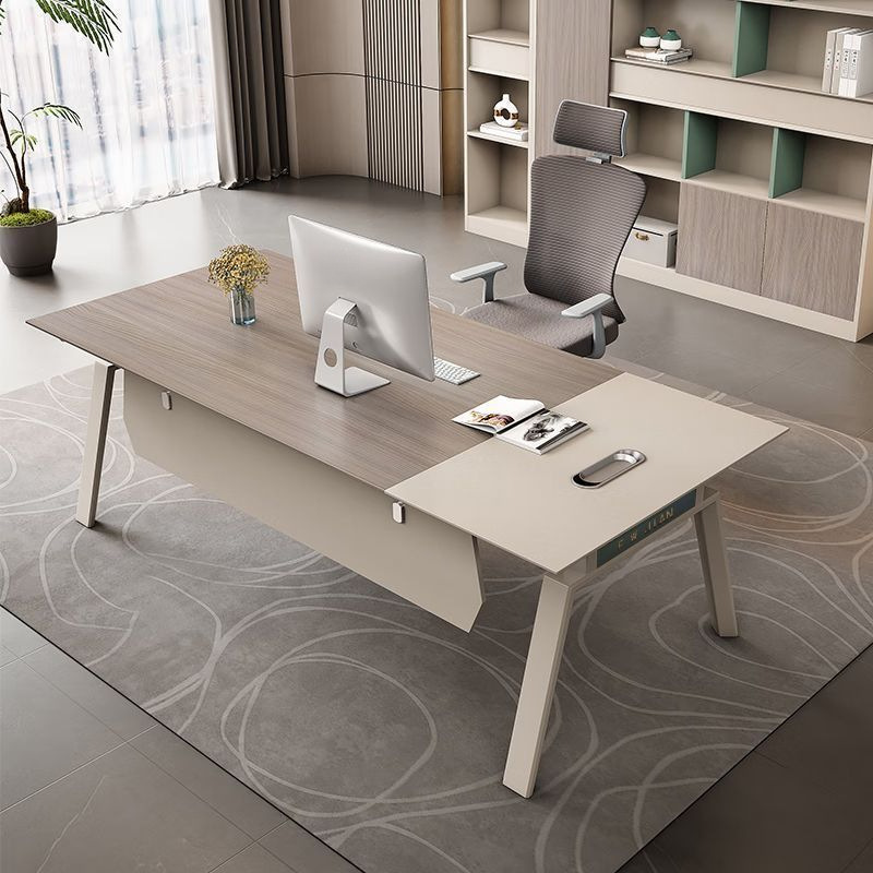 Office Desk Simple Modern Manager Table Manager Office Table High-end Fashion Boss Table Office Table and Chair Combination