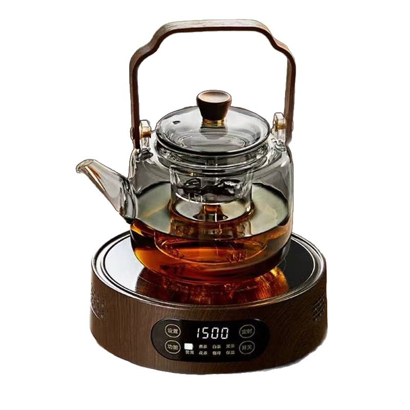 New Tea-Making Electric Ceramic Stove, High Temperature Resistant Tea-Making Device, Household Glass Kettle, Small Electric Stove Kettle, Kettle