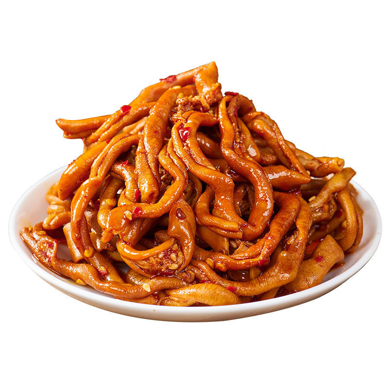 Hunan-Style Vine Pepper Flavored Duck Intestine 100g Fresh Ready-To-Eat Braised Duck Intestine Snack for Satisfying Cravings and Binge-Watching