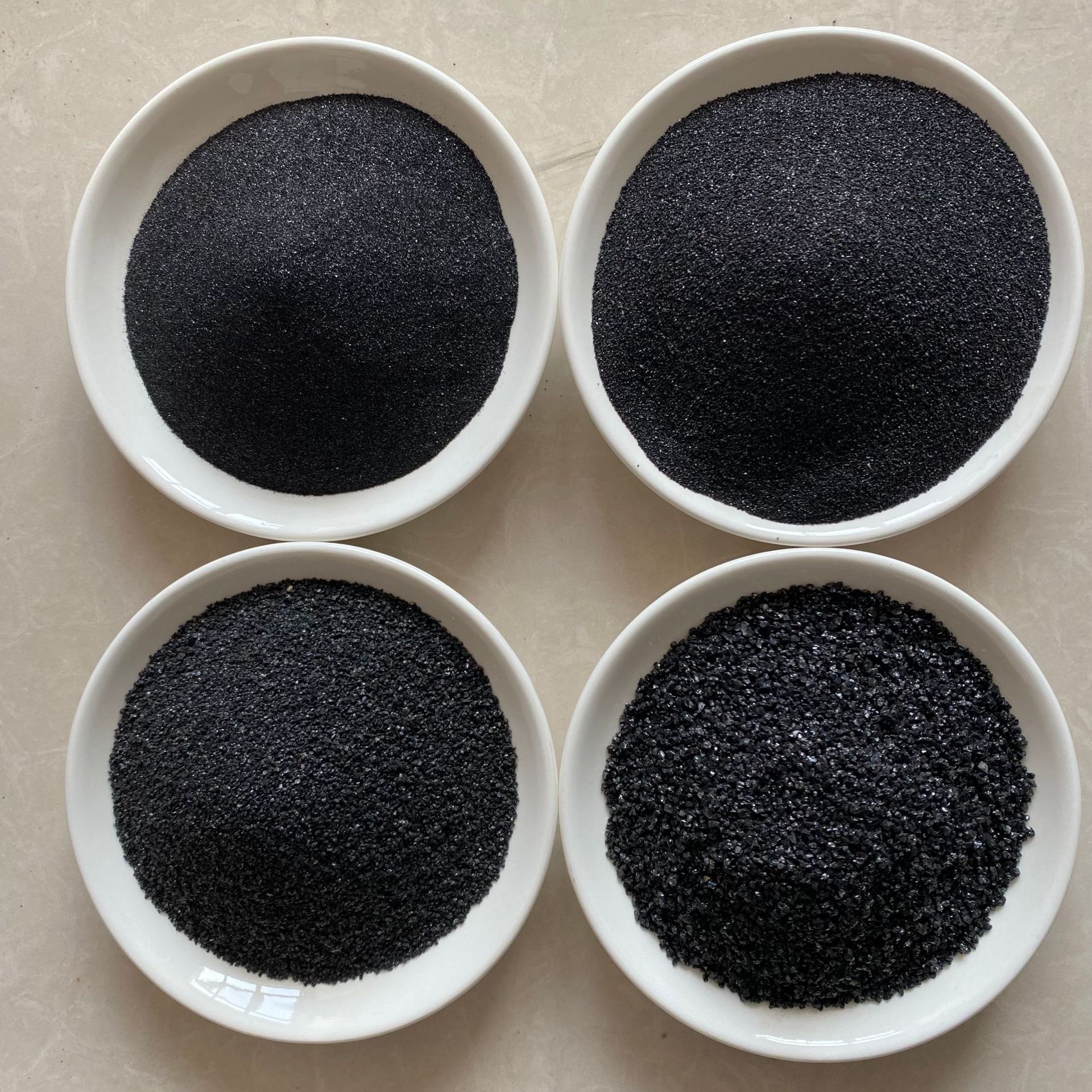 Bright Black Diamond Sand, Sandblasted Black Quartz Sand, Floor Aggregate, Black Sand, Weight Filling, Black Gold Sand