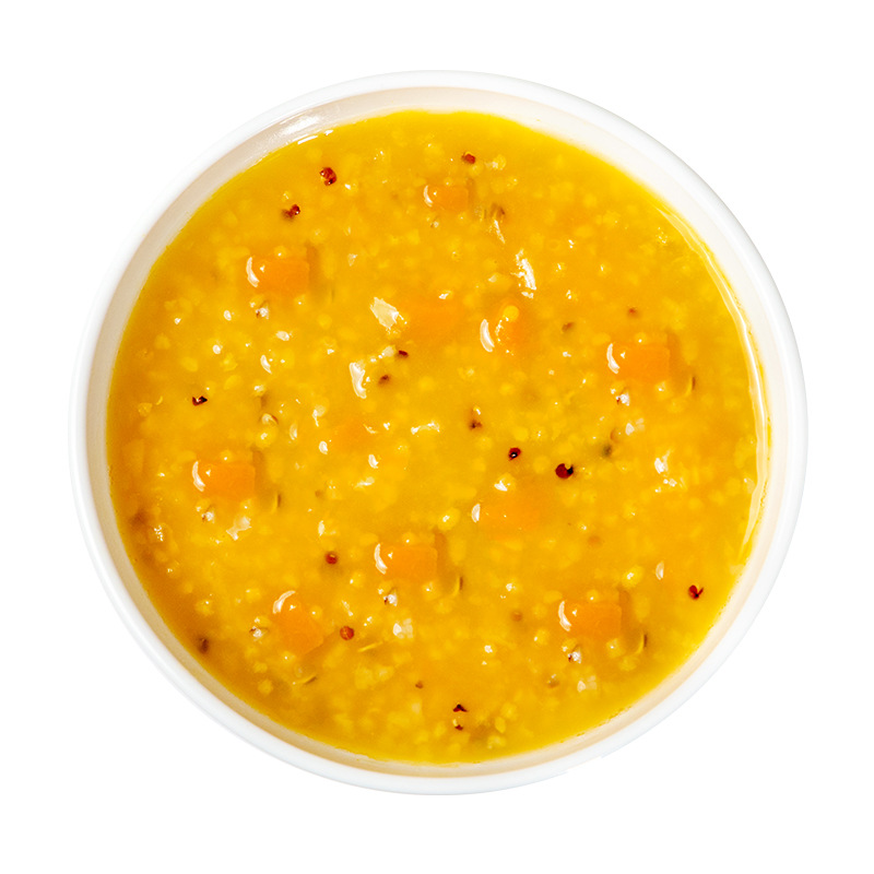 [Wholesale] Pumpkin millet quinoa porridge catering prefabricated dishes breakfast uprising instant porridge instant porridge 400 g/bag