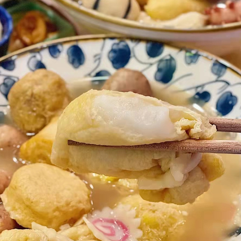 Oden Cooking Ingredients Wholesale Dingwei Thai Xianzhiyi Good Housewife Commercial Hot Pot Balls Arctic Wings Japanese Convenience Store