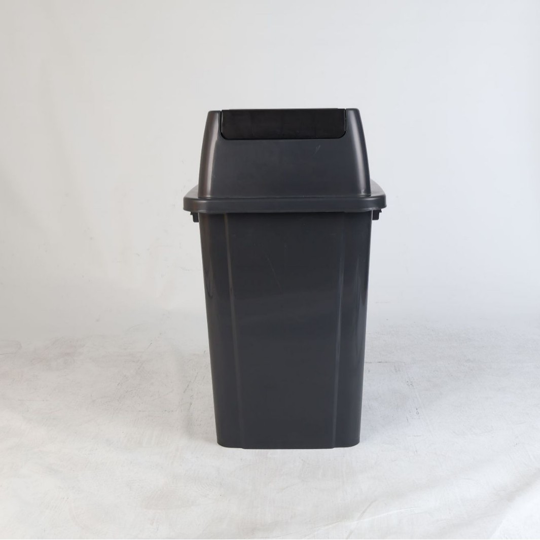 Square Large-Capacity Dry and Wet Separation Trash Can for Commercial Use in Offices and Kitchens, Classified with Lid, Carefully Selected Quality