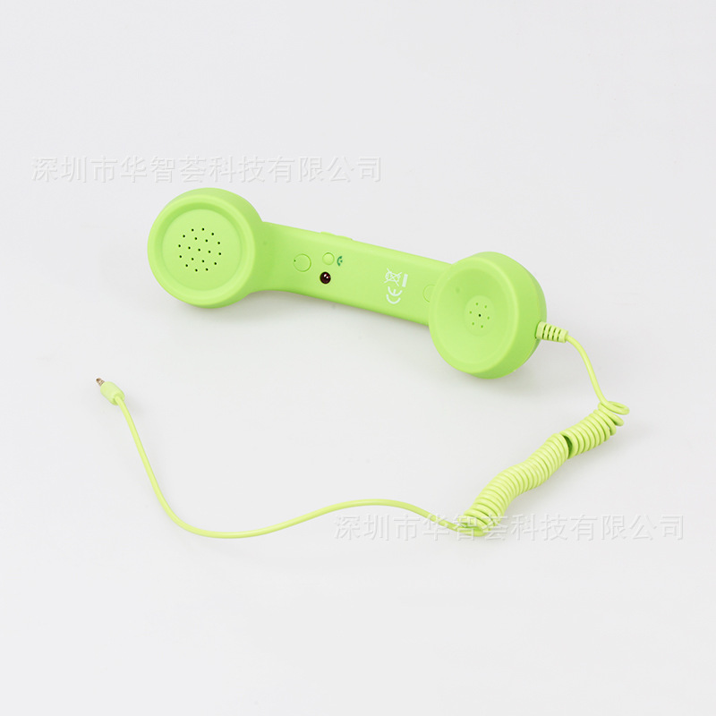 Classic 10-Color Antique-Style Mobile Phone Earpiece for Pregnant Women, Handheld Retro Mobile Phone Earpiece, Large Earpiece Manufacturer In-Stock Wholesale