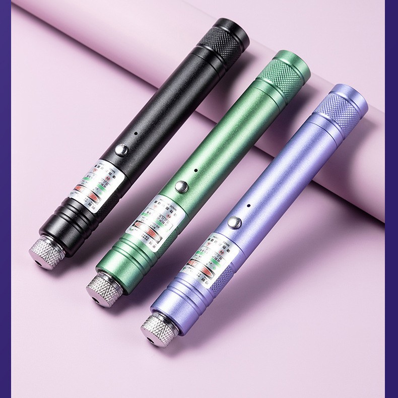 Laser light green laser high power USB direct charge star pattern laser red light green laser flashlight