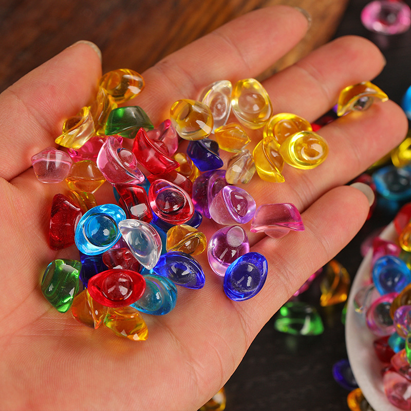 Citrine Ingot Colorful Small Ingot Household Cornucopia Ornaments Housewarming Gifts Entrance Living Room Decorations