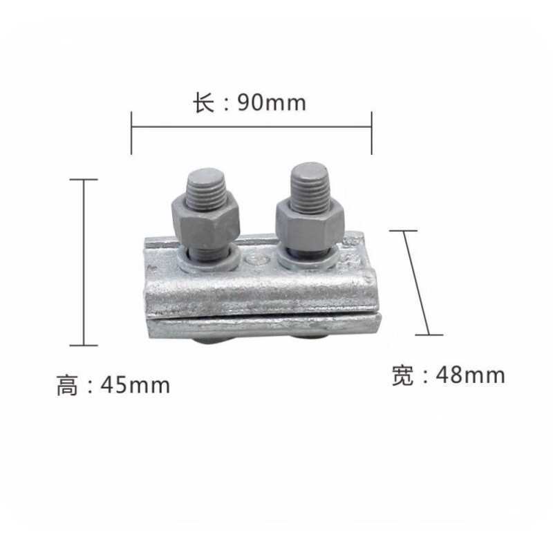 Aluminum Alloy Energy-Saving Torque Clamp Jby302 502 602 603 803 Bolt Special-Shaped Parallel Groove Span Clamp