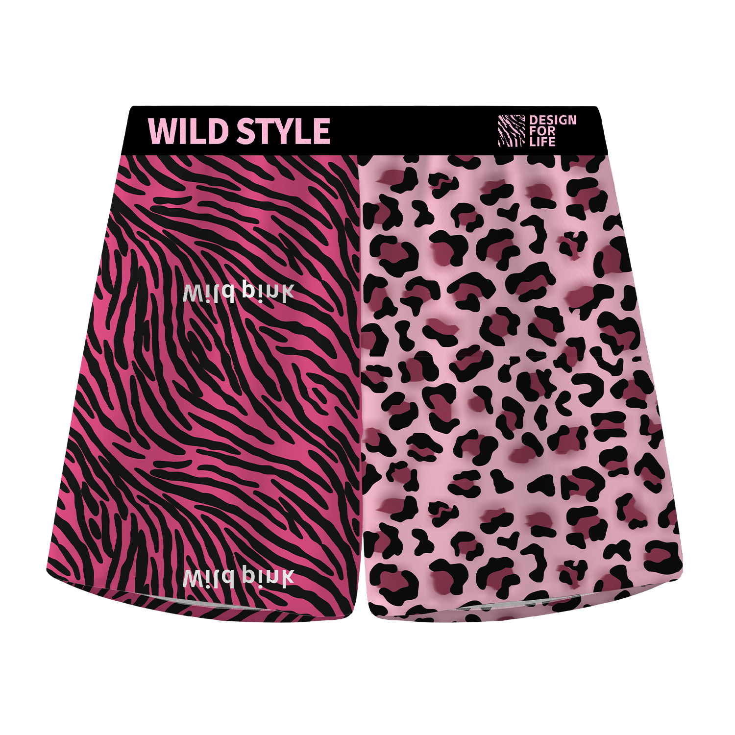 TikTok Explosions Woven Arlo Pants Leopard Print Ice Silk Arlo Pants Men's Printed Home Pants Breathable Underwear Beach Pants