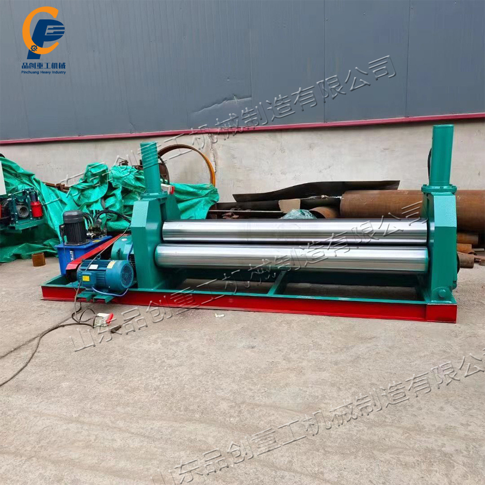 Metal Sheet Rolling Equipment Steel Aluminum Iron Plate Mechanical Rolling Machine Plate Rolling Machine