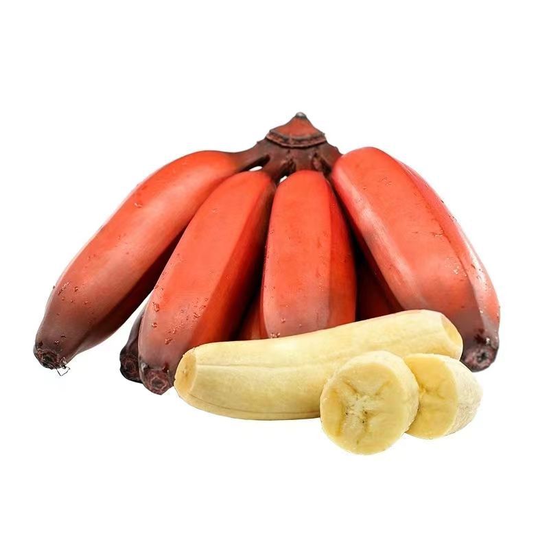 Fujian specialty red beauty banana fresh banana red banana fruit red beauty banana with box a generation of hair