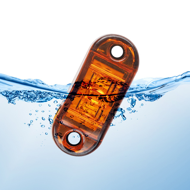 Popular Mermaid Side Light 12V-24 Truck Side Light Trailer Signal Light 2Led Truck Warning Side Light Width Light