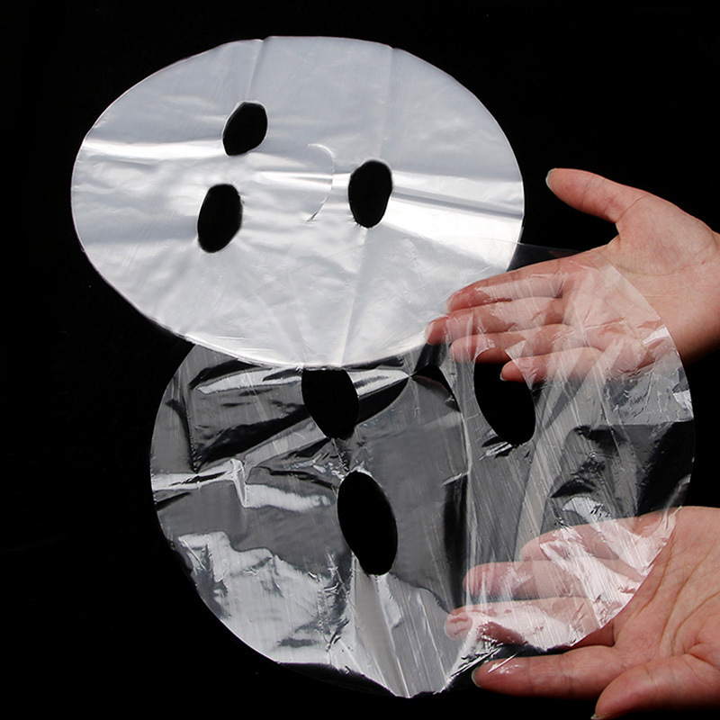 Disposable facial mask paste skin-filling plastic wrap beauty salon facial mask paper facial fresh-keeping moisturizing lock transparent