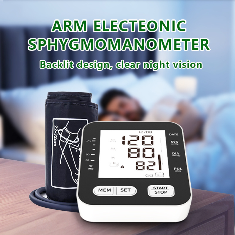 Cross-border medical grade precision automatic upper arm electronic intelligent blood pressure meter export blood pressure meter sphygmomanometer