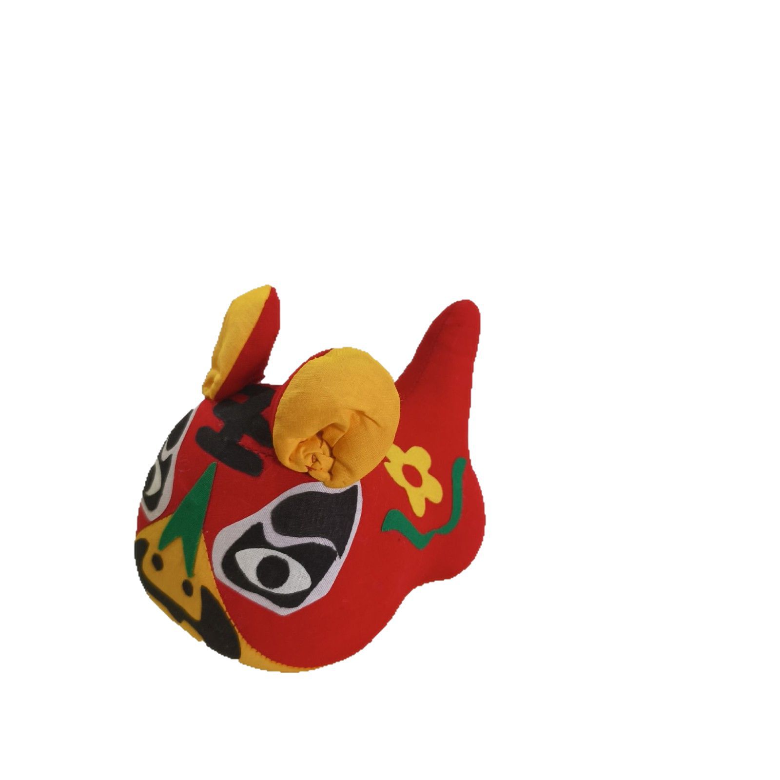 Cloth Tiger Folk Handmade Craft Cloth Tiger Chinese Style Folk Crafts Pendant Chinese Style Top Tiger