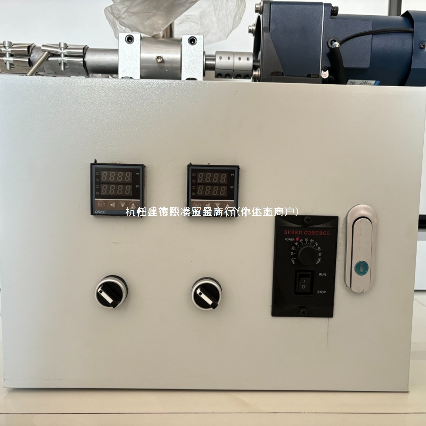 Small Extruder Micro Plastic Extruder Rubber Powder 3D Printing Line Single Screw Extruder Desktop